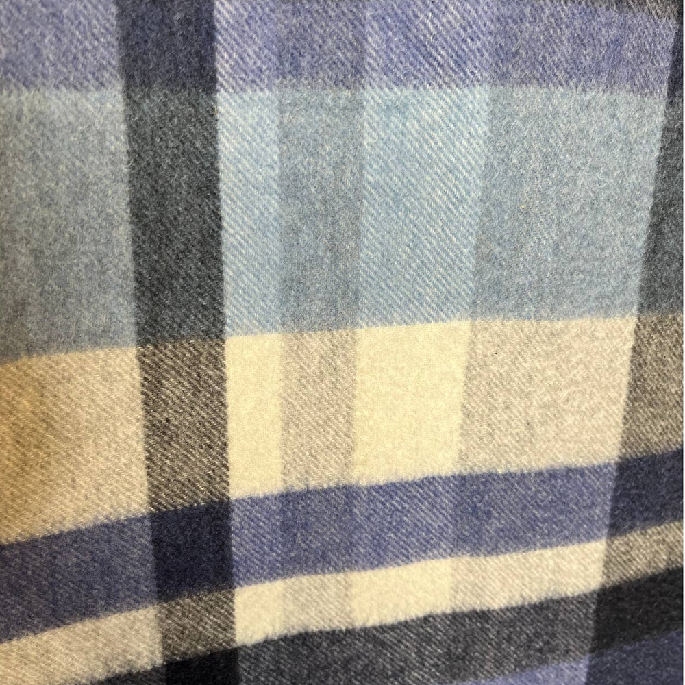 Joseph Abboud 100% Cashmere Plaid Academia Scarf Unisex